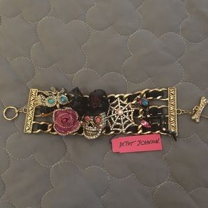 Betsy Johnson Candy Skull Bracelet
